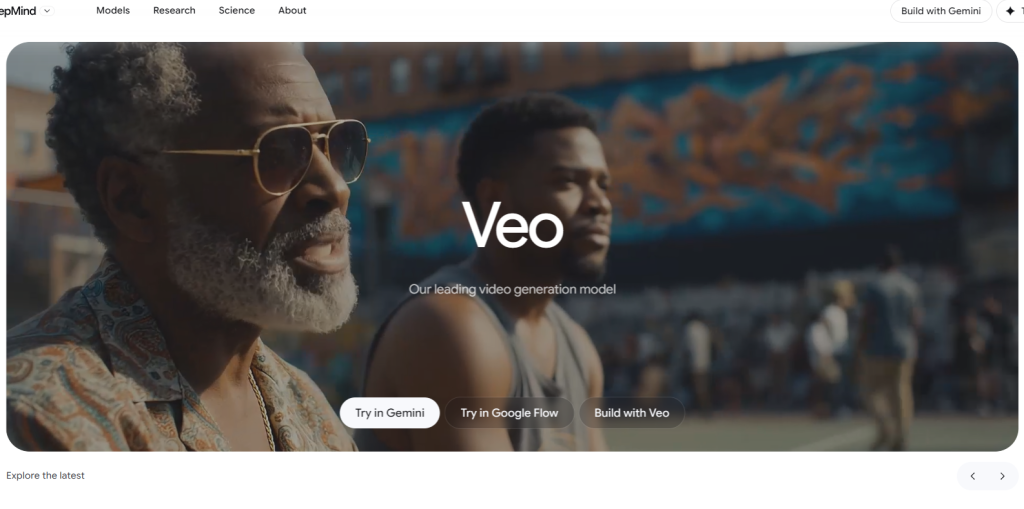 Google Veo AI video generator